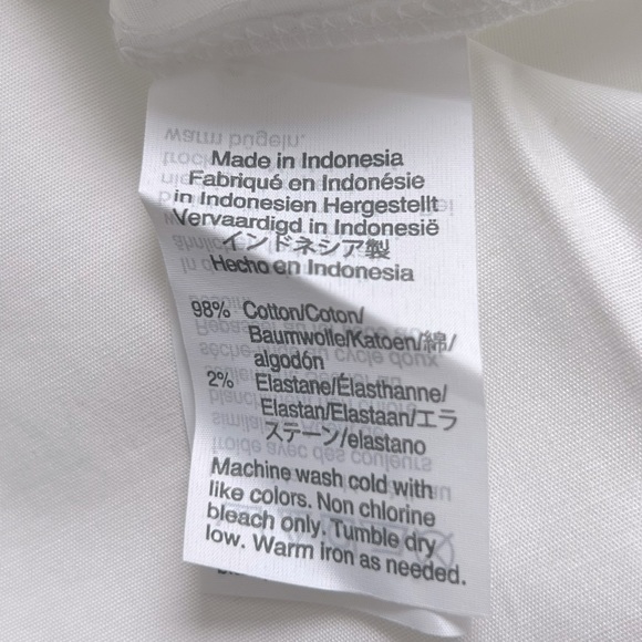 NWT - JCrew Mercantile White Puff Sleeve, Size 0 - Picture 4 of 6